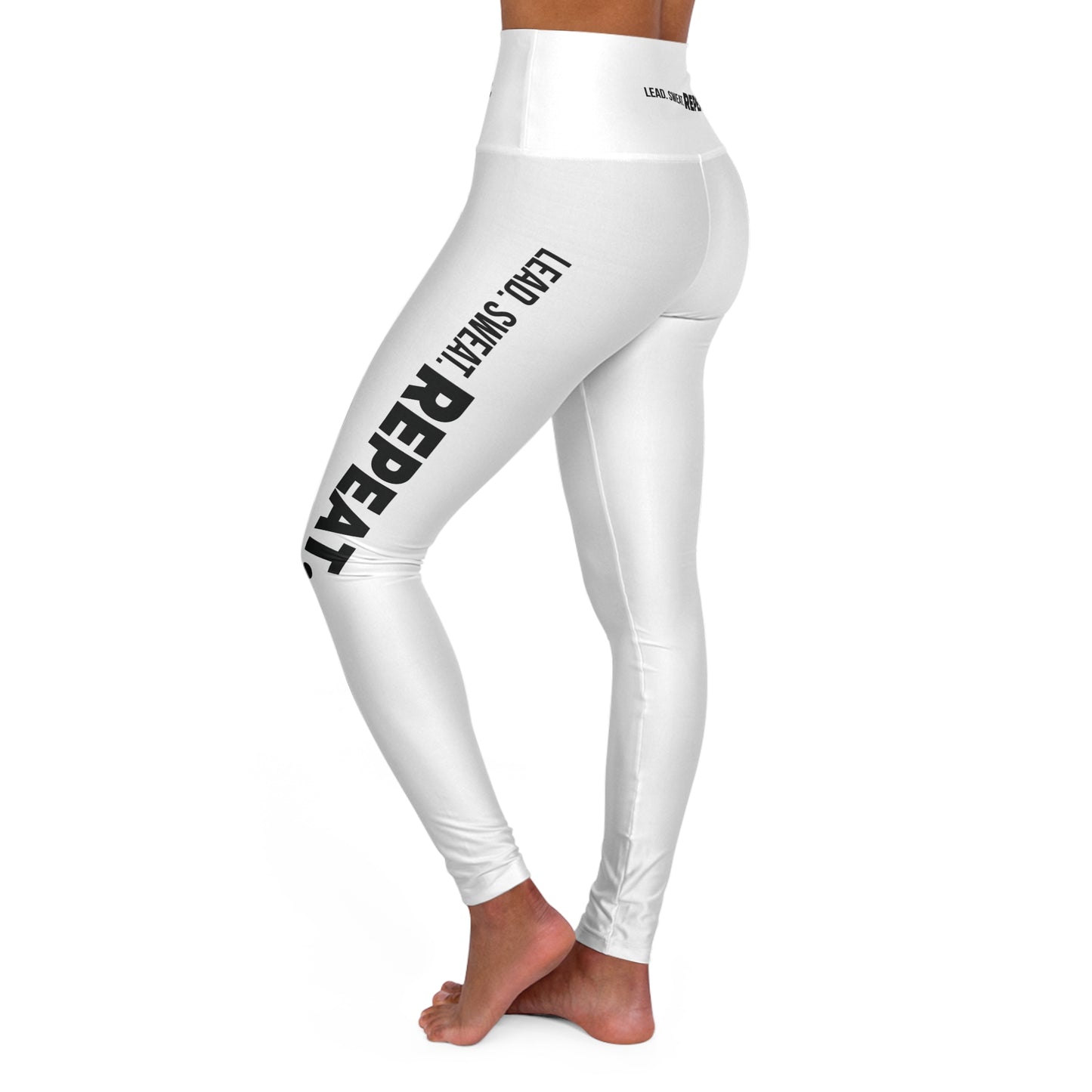 High Waisted Yoga Leggings (AOP)