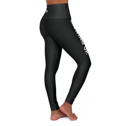 SHOWING UP. Powerful Present VARIANT High-Waisted Yoga Leggings — High-Rise, Full-Compression Activewear