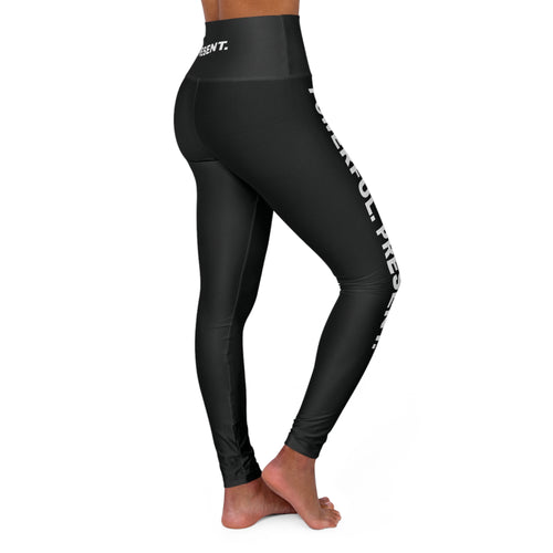 Powerful Present High-Waisted Yoga Leggings — High-Rise, Full-Compression Activewear