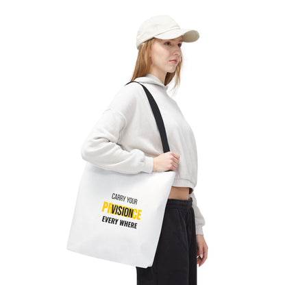 "Carry The Vision." All-Over-Print Leadership Tote