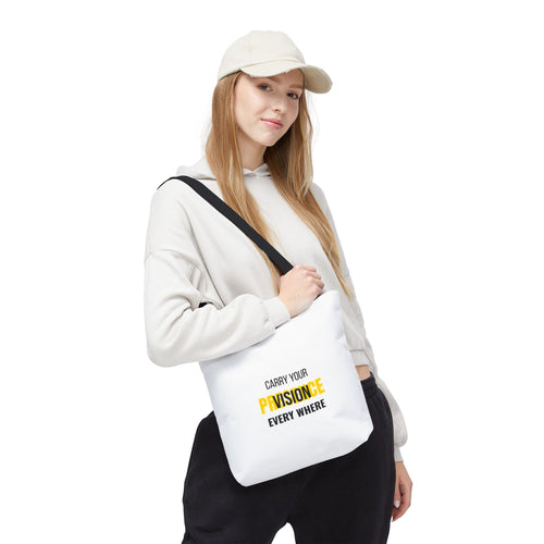 "Carry The Vision." All-Over-Print Leadership Tote