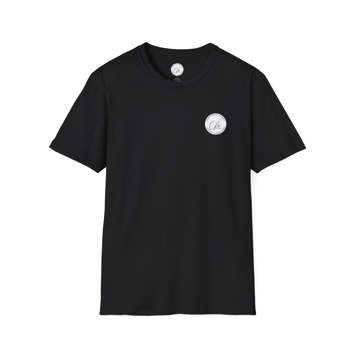 Who are you BEING today? A Powerful Presence Black shirt