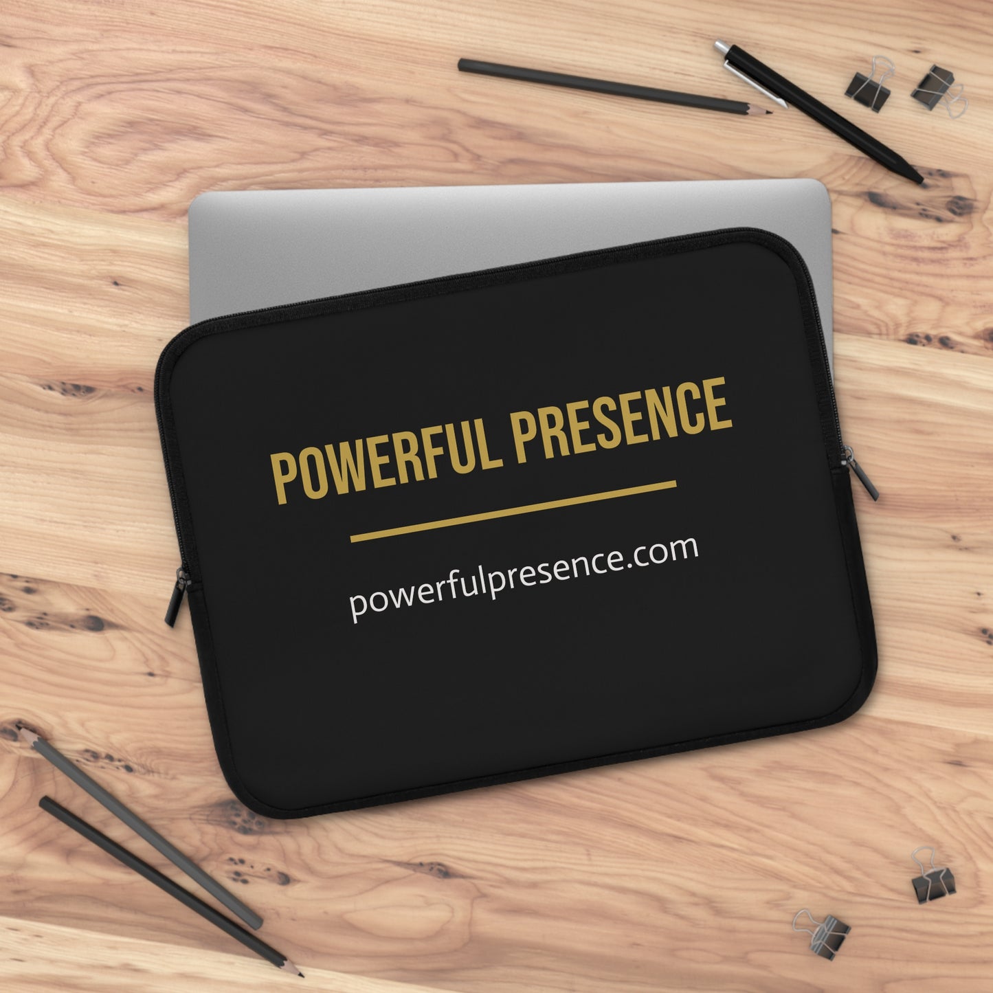 Powerful Presence Laptop Sleeve