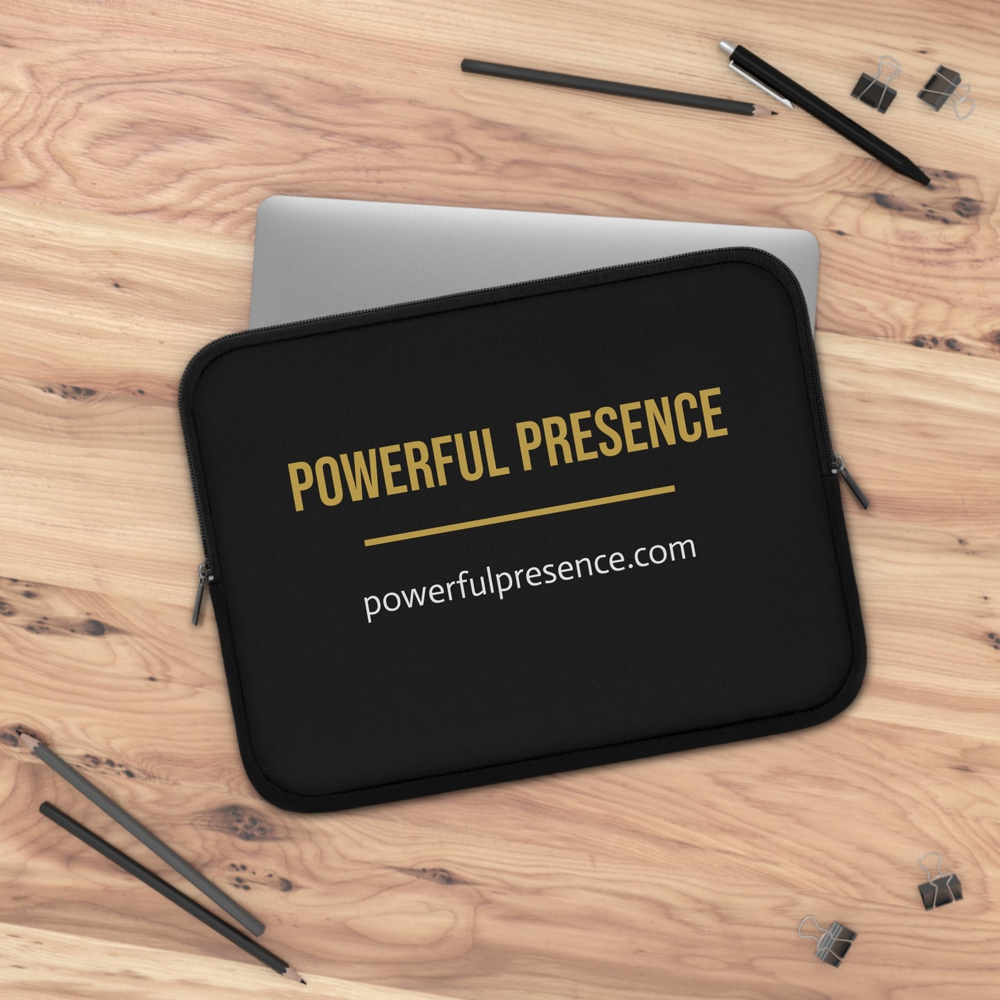 Powerful Presence Laptop Sleeve