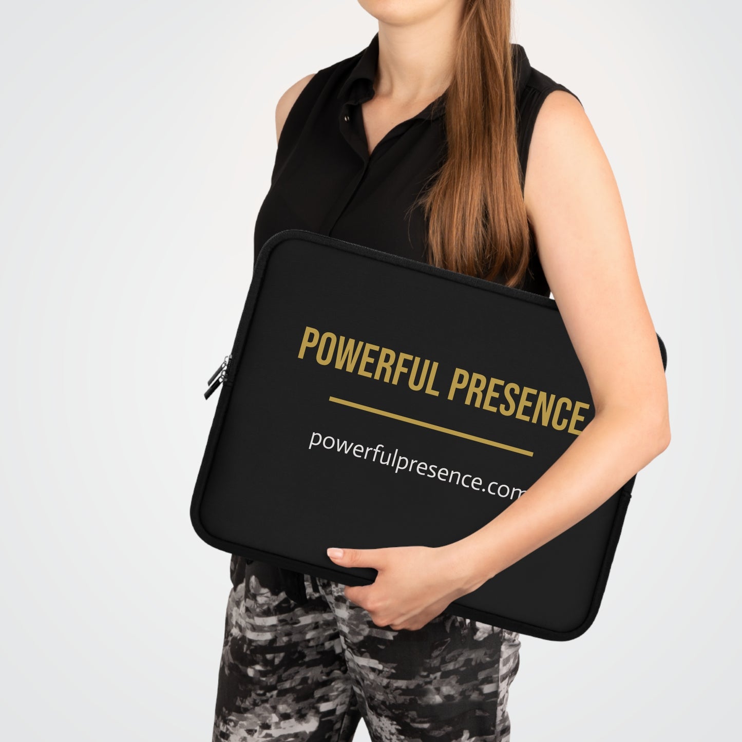 Powerful Presence Laptop Sleeve