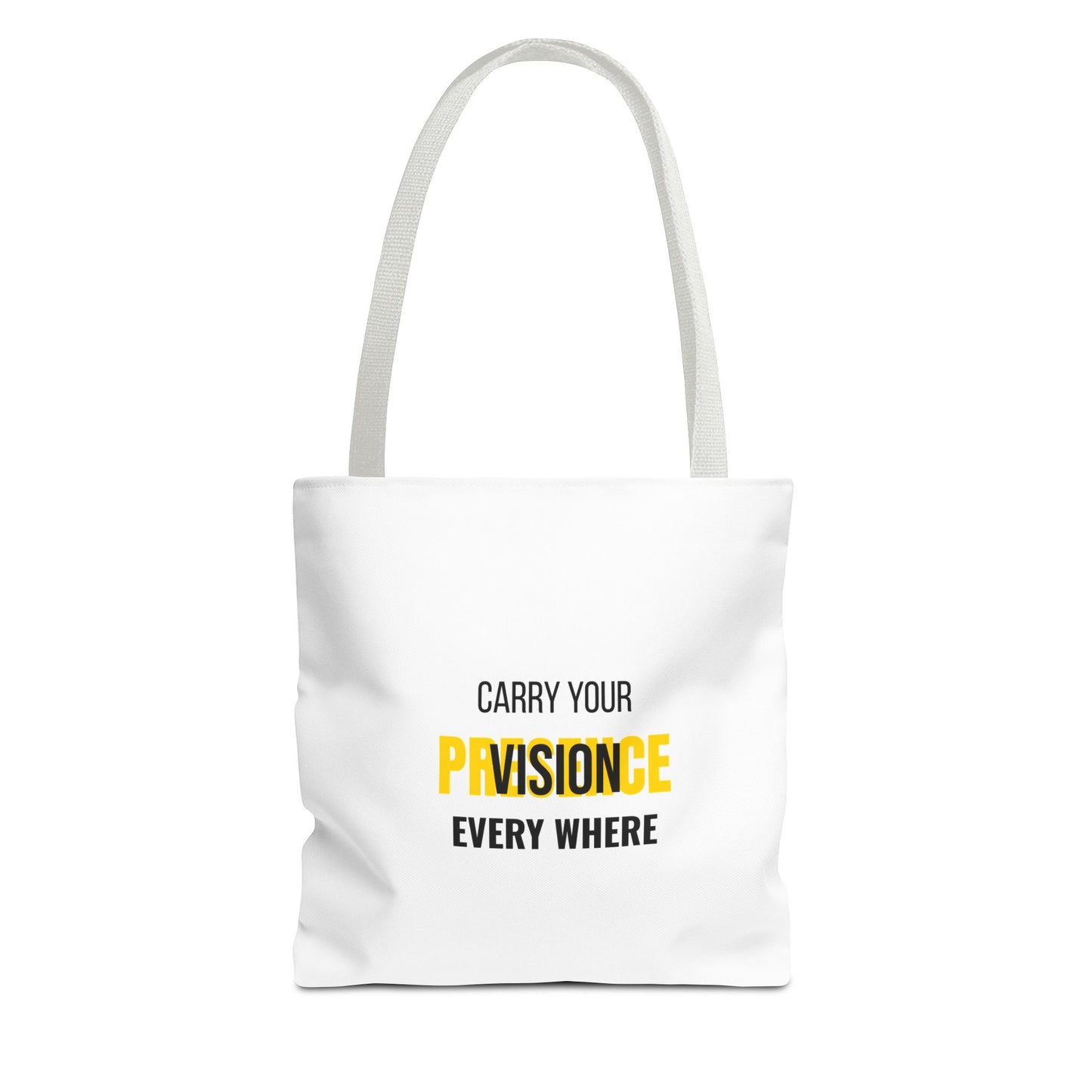 "Carry The Vision." All-Over-Print Leadership Tote
