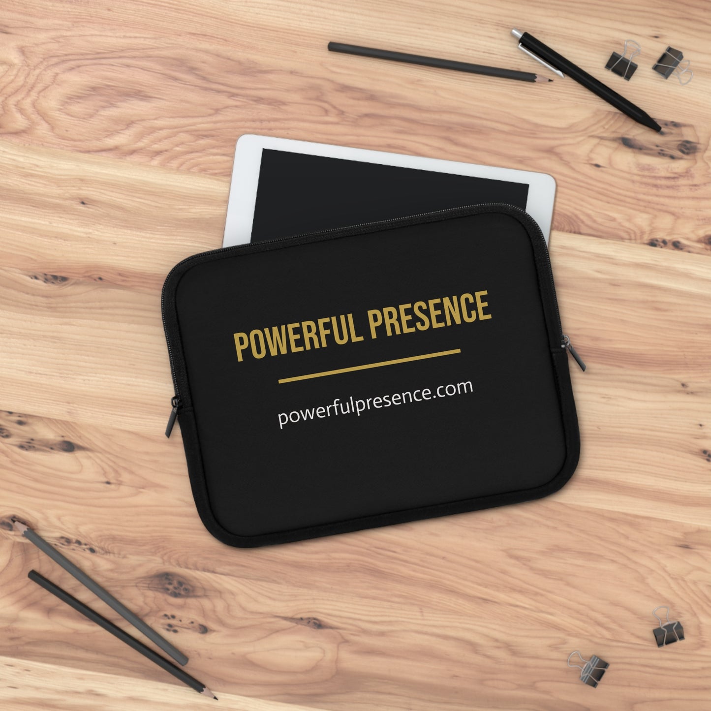 Powerful Presence Laptop Sleeve