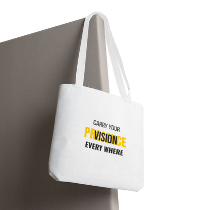 "Carry The Vision." All-Over-Print Leadership Tote