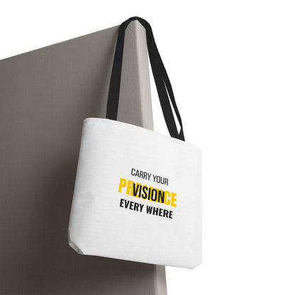 "Carry The Vision." All-Over-Print Leadership Tote
